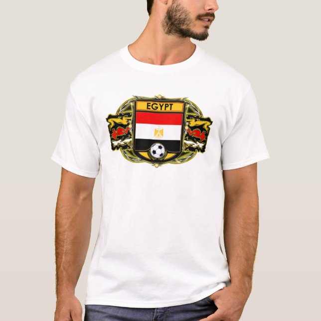 Camisa do futebol de Egipto (Frente)