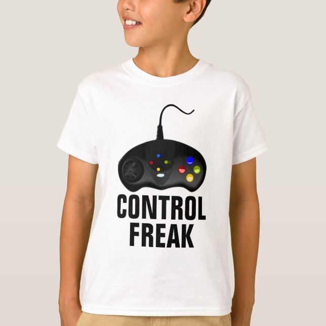 Camisa do Gamer do anormal de controle (Frente)