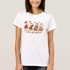 Camisa do Ganso de Outono | Camiseta Divertida de