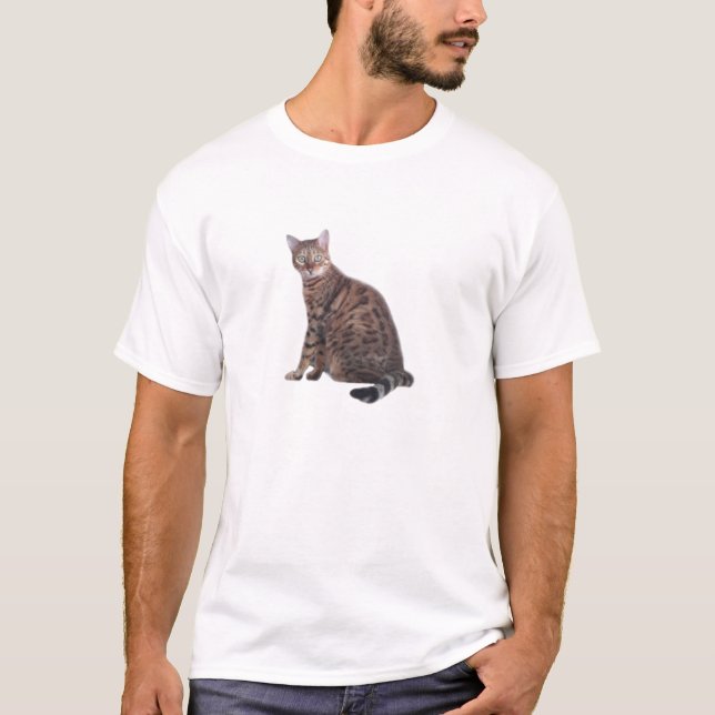Camisa do gato de Bengal (Frente)