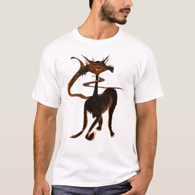 Camisa do gato de Stlylin Brown (Frente)