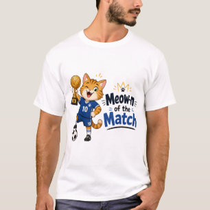 Camisa do Gato Futebol Meow-n da Partida