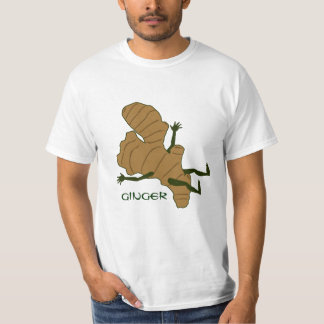 Camisa do gengibre T