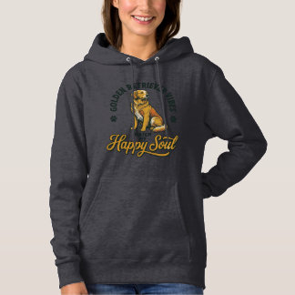 Camisa do Golden Retriever Gravação Vintage Amante
