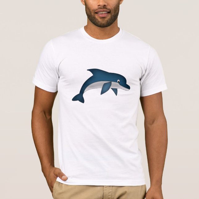 Camisa do golfinho dos homens (Frente)