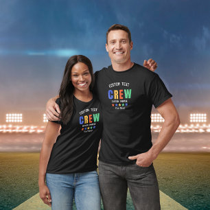 Camisa do grupo de retrorreflectores da Tripulação