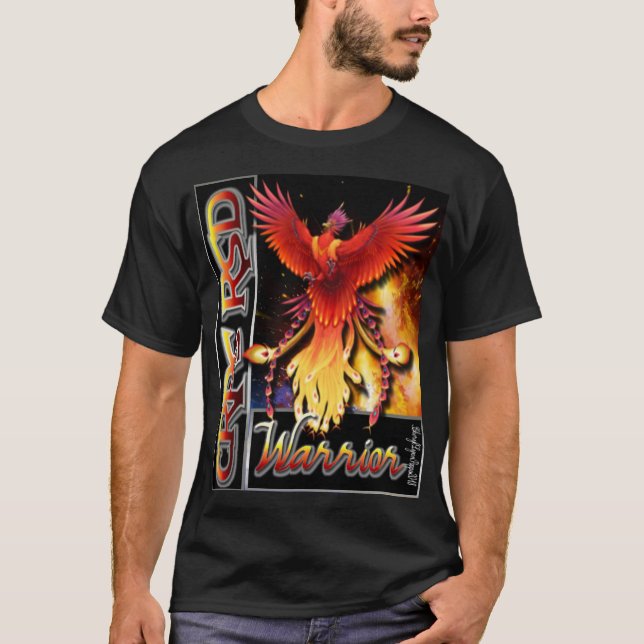Camisa do guerreiro de Phoenix do fogo de CRPS RSD (Frente)