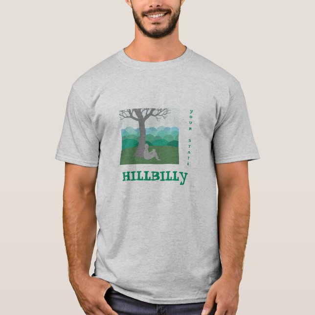 Camisa do Hillbilly a personalizar (Frente)
