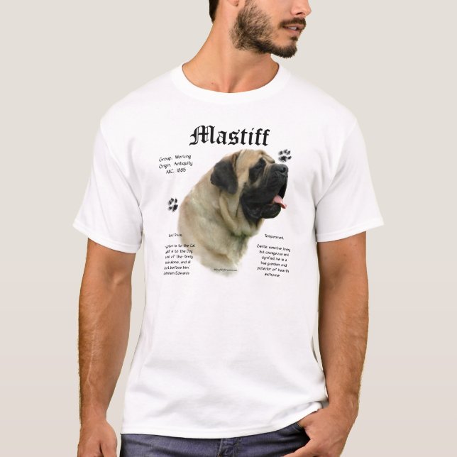 Camisa do Histórico Mastiff Fawn (Frente)