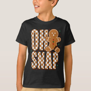 Camisa do Homem de Biscoito de Gengibre Oh Snap Ad