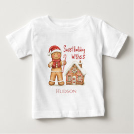Camisa do Homem de Biscoito de Natal do Papai Noel