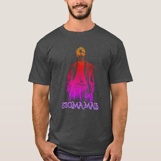 Camisa do homem Sigma (Frente)