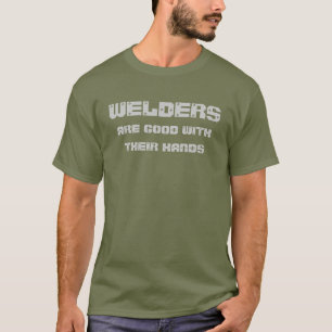 camisa do humor T do soldador
