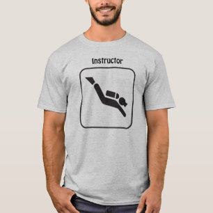 Camisa do instrutor T do MERGULHADOR