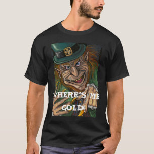 Camisa do irlandês do LEPRECHAUN