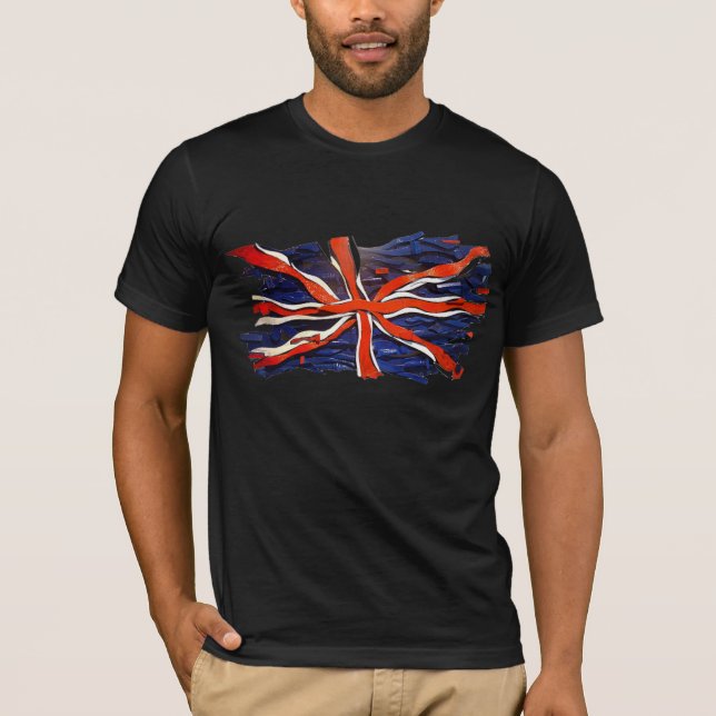 camisa do jaque de união (Frente)