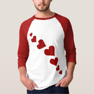 Camisa do jérsei do amor dos namorados da camisa