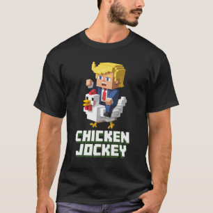 Camisa do Jockey de Frango Trump - Pixel Meme Game