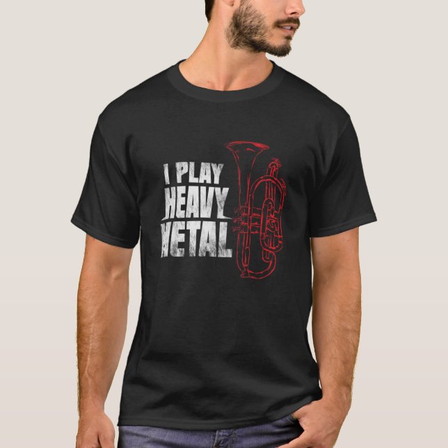 Camisa Do Jogador De Eufonio Baritone - Marcha Eng (Frente)