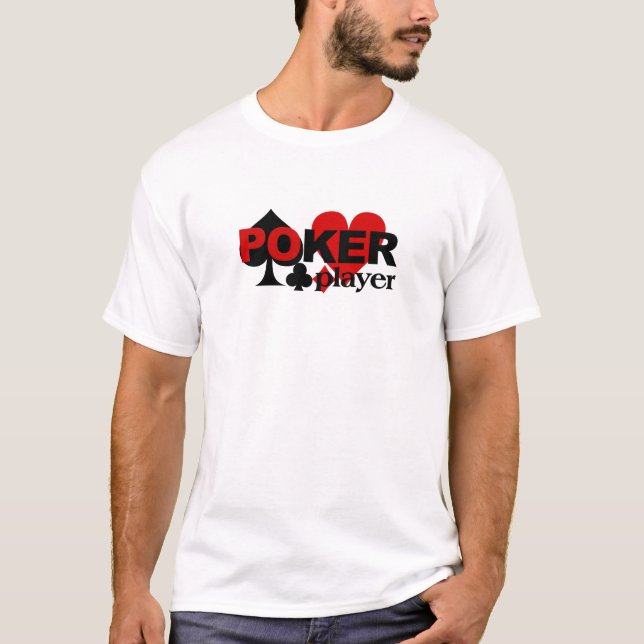 Camisa do jogador de póquer - escolha o estilo & a (Frente)