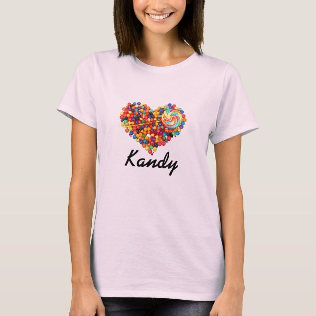 Camisa do Kandy das senhoras (Frente)