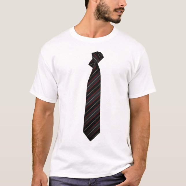 Camisa do laço do pescoço (Frente)