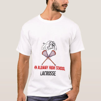 Camisa do lacrosse t de NAHS