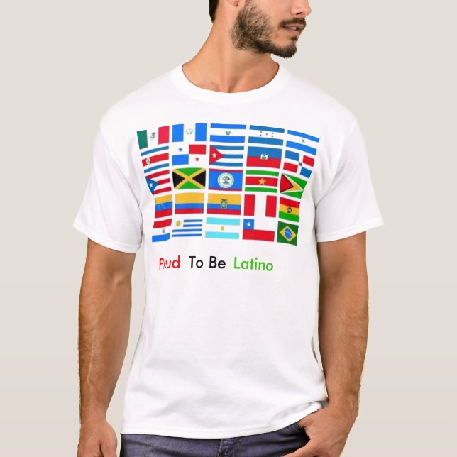 Camisa do Latino - personalizada (Frente)