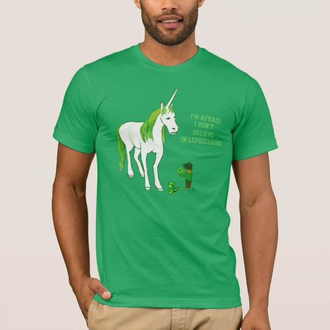Camisa do Leprechaun do unicórnio (Frente)