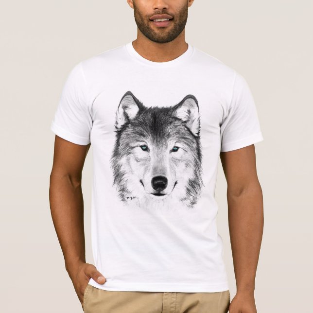 Camisa do lobo, homens (Frente)