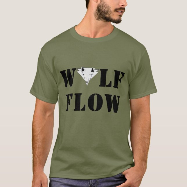CAMISA DO LOBO por Approachable Wolf  (Frente)