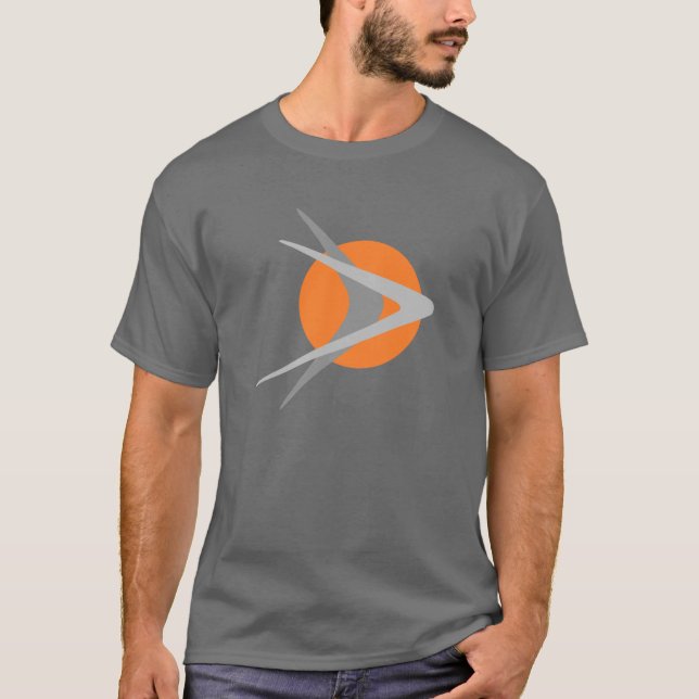Camisa do logotipo da publicação Sci-Fi (Frente)