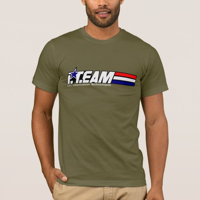 camisa do logotipo de GIJoe do iTeam (Frente)