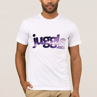 camisa do logotipo de Juggle.com