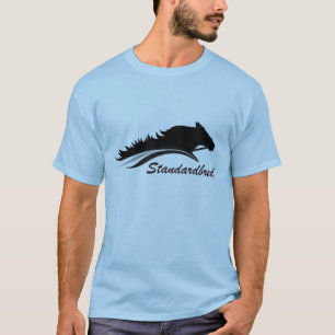 Camisa do logotipo de Standardbred