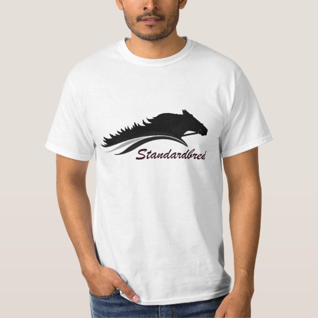 Camisa do logotipo de Standardbred (Frente)