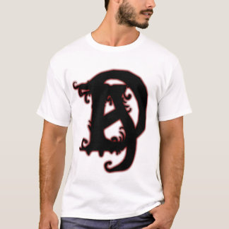 Camisa do logotipo do acusante do diabo