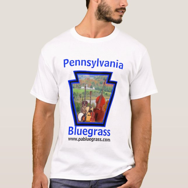 Camisa do logotipo do Bluegrass de Pensilvânia (Frente)