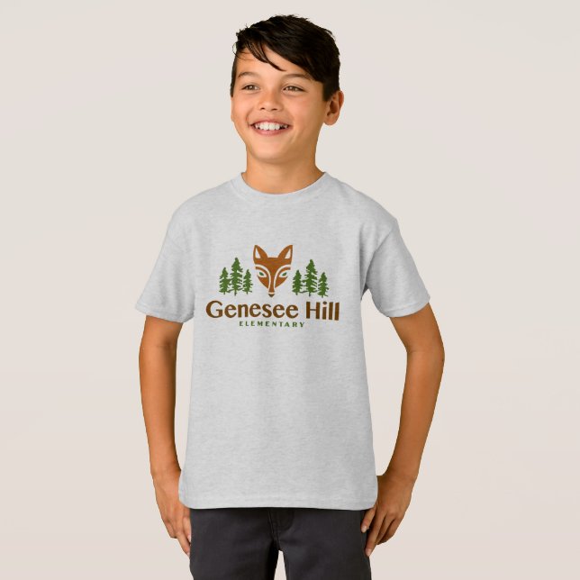 Camisa do logotipo do Fox da juventude (Frente Completa)