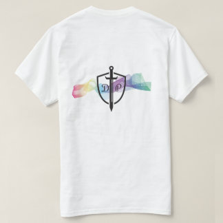Camisa do logotipo DTP Rainbow