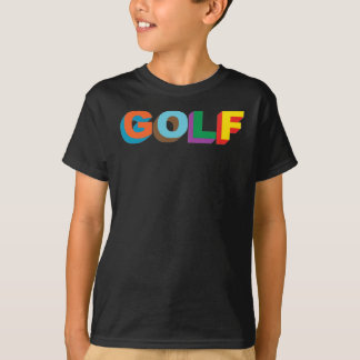 Camisa do logotipo Golf Wang para todos, tamanho d