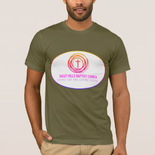 Camisa do logotipo Oval Funky