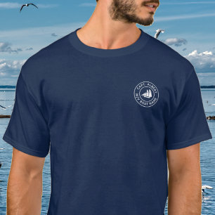 Camisa do Logotipo Personalizado do Navio de Naveg