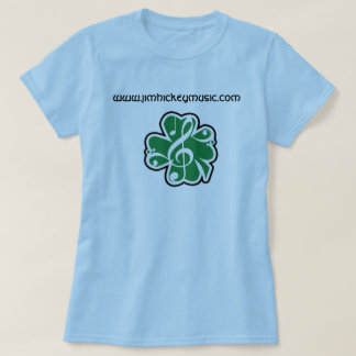 Camisa do logotipo T da música de Jim Hickey