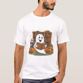 Camisa do Lover do Livro Fantasma do Halloween