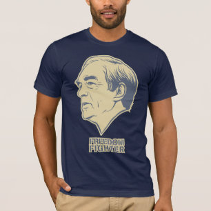 Camisa do lutador da liberdade de Ron Paul