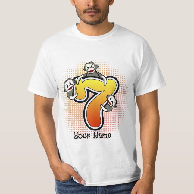 Camisa do Macaco de Meia Número 7 (Frente)