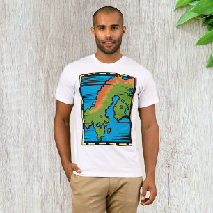 Camisa do Mapa do País