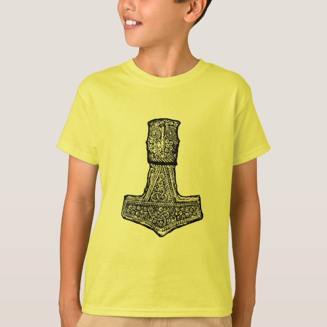 Camisa do martelo dos amantes de Viking do martelo (Frente)
