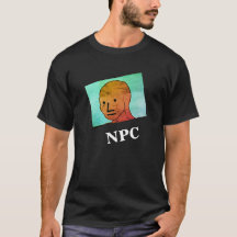 Camisa do meme de NPC